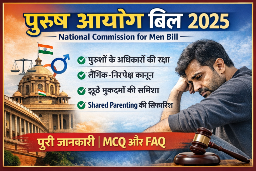 Men's Commission Bill 2025